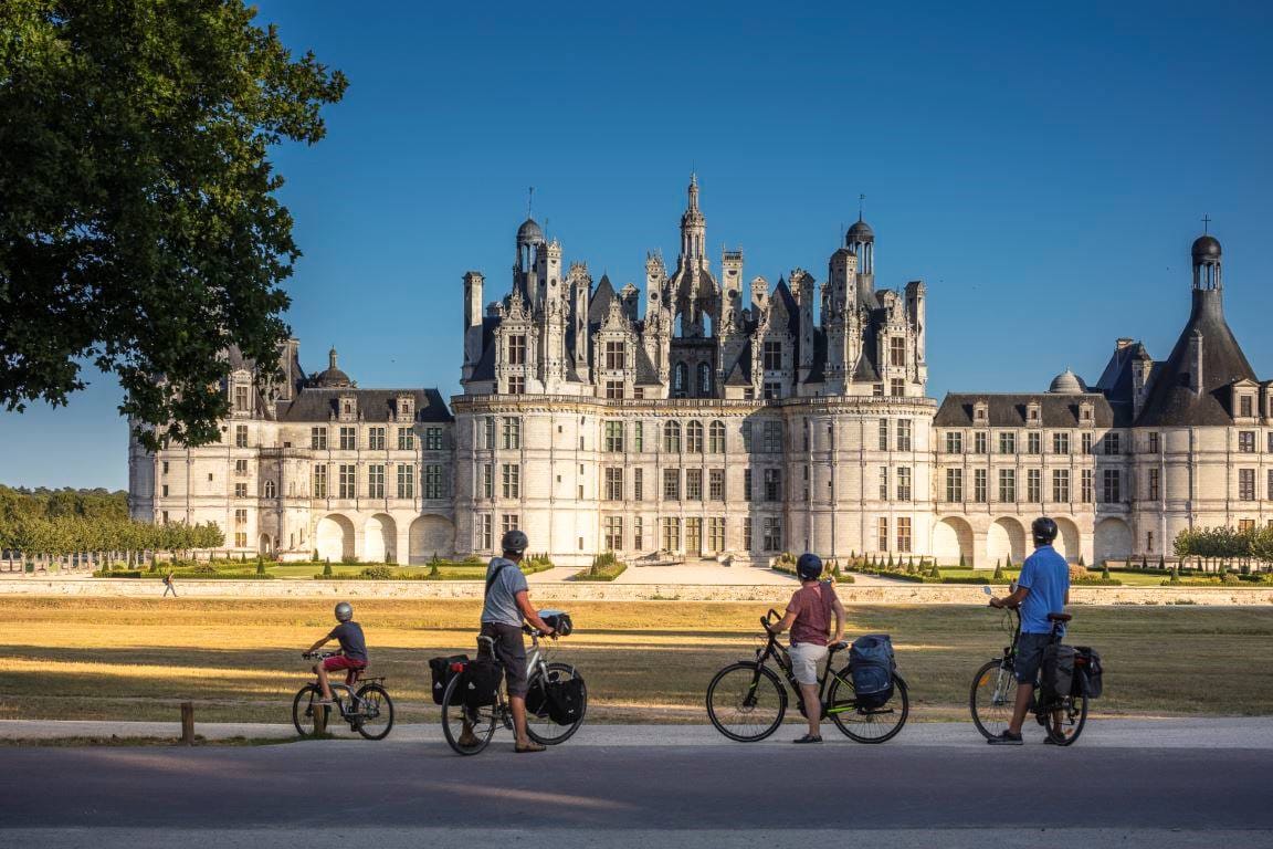 In bici nella Loira, Francia
