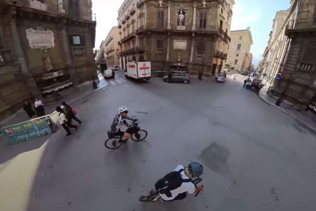 Sicilia in bici Palermo punto di partenza della Via dei Tramonti