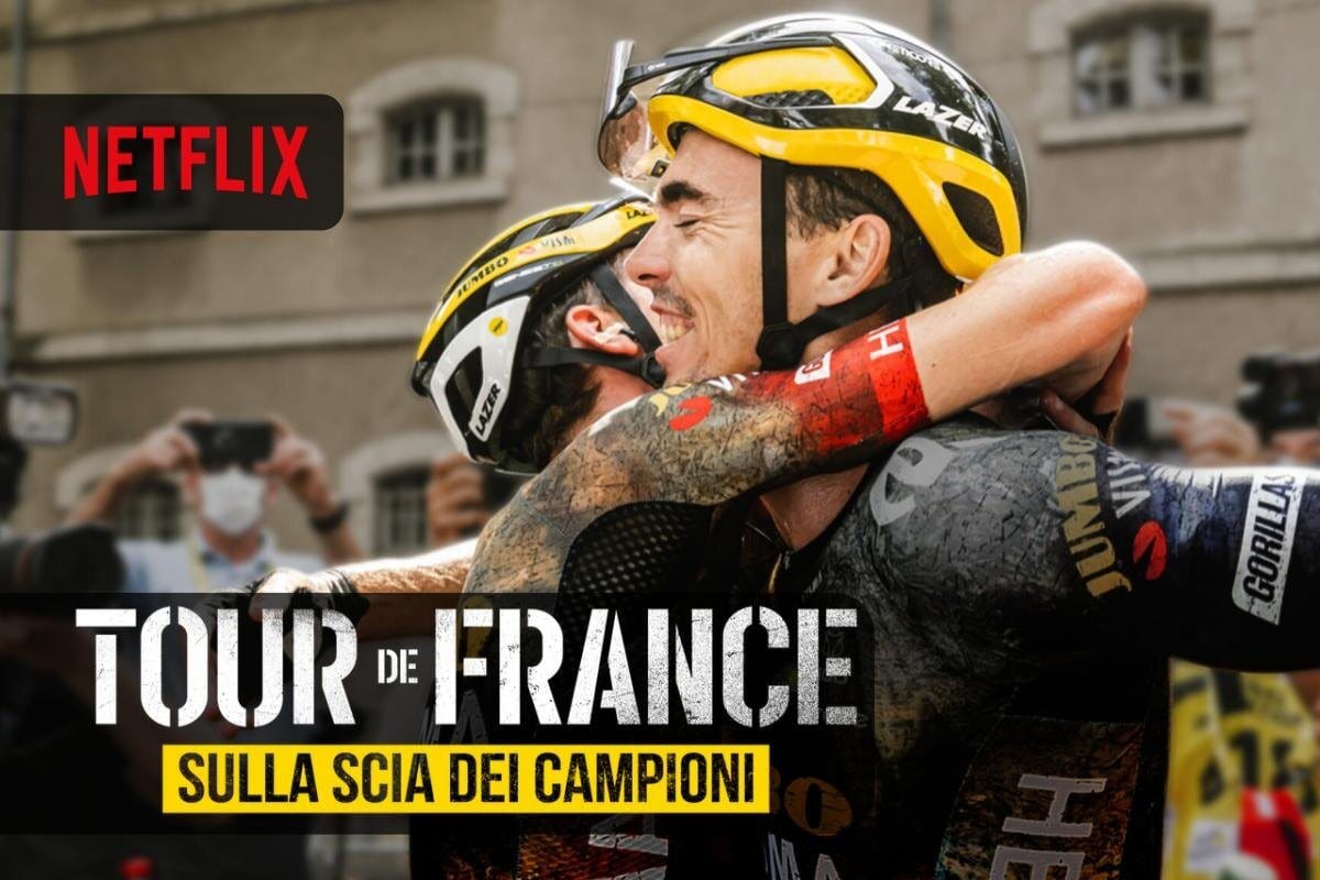 Tour de France sulla scia dei campioni serie Netflix