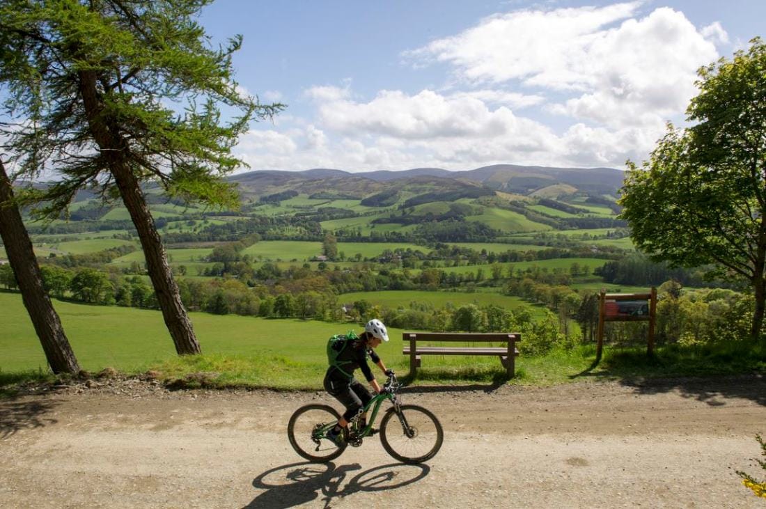 Scozia Glentress Forest, crediti VisitScotland | Ian Rutheford