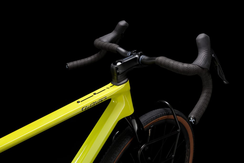 Telaio manubrio nastrato della bici gravel di Wilier Triestina modello Adlar