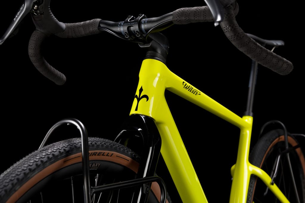 Portapacchi anteriore e attacco manubrio bici gravel Wilier Triestina