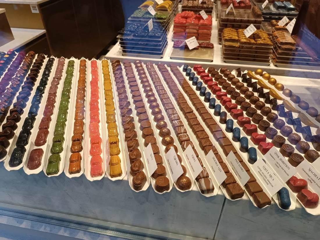 Cioccolatini a Bruges