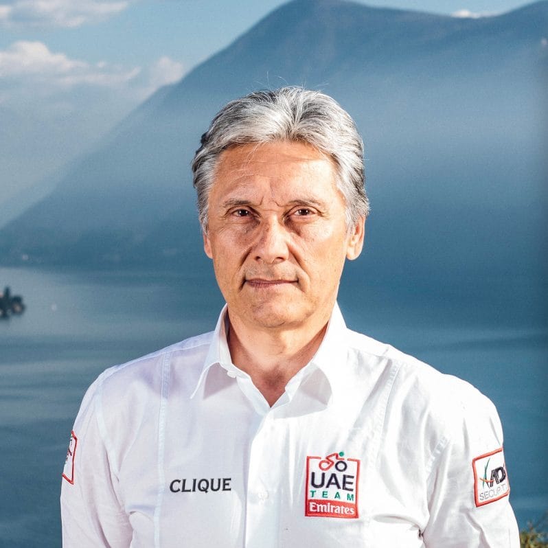 Beppe Saronni UAE Emirates ciclismo