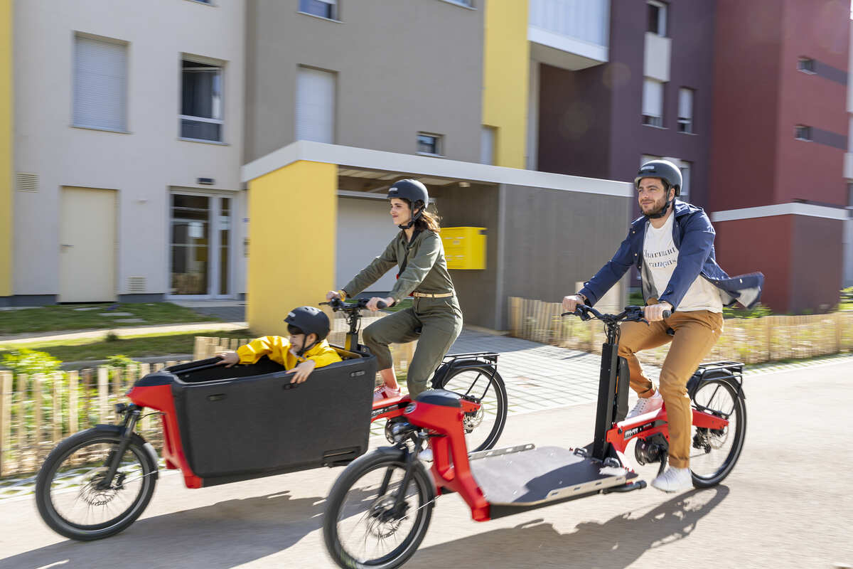 Cargo Verso Toyota cargo bike realizzata in collaborazione con Douze Cycles