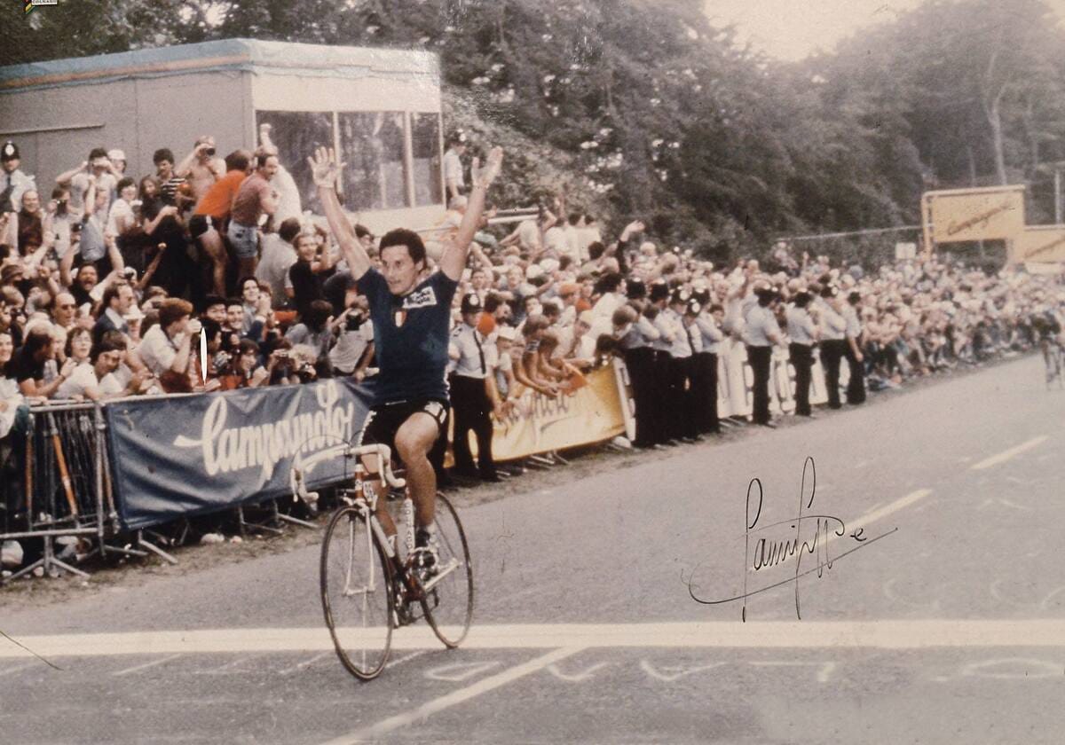Beppe Saronni vittoria al Campionato del Mondo