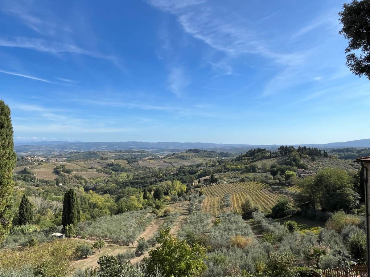 Panorama da San Gimignano