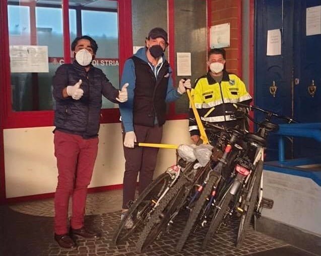 Antonio Del Giudice sindaco di Striano di Fratelli d'Italia è stato condannato in primo grado per furto di bici ai migranti