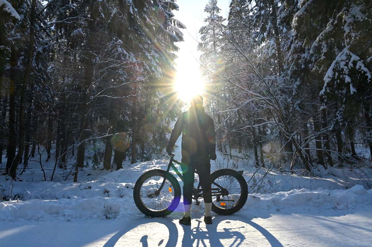 Fatbiking in inverno My Helsinki Heiko Muller