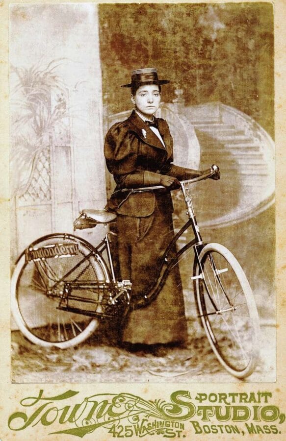 Annie Londonderry nel 1896