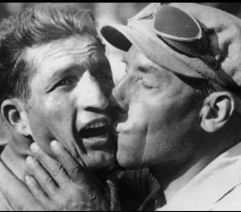 Gino Bartali e Costante Girardengo