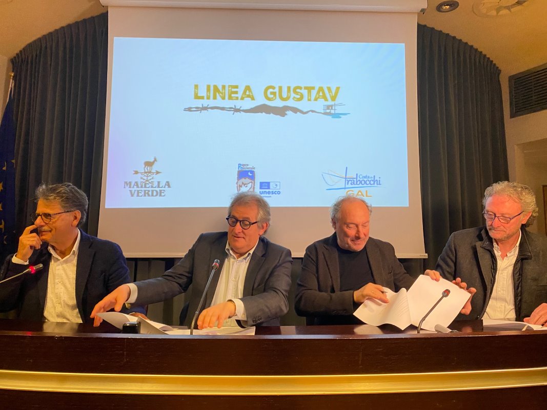 Linea Gustav firma protocollo Abruzzo