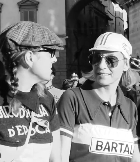 Michela Moretti Girardengo e Gioia Bartali