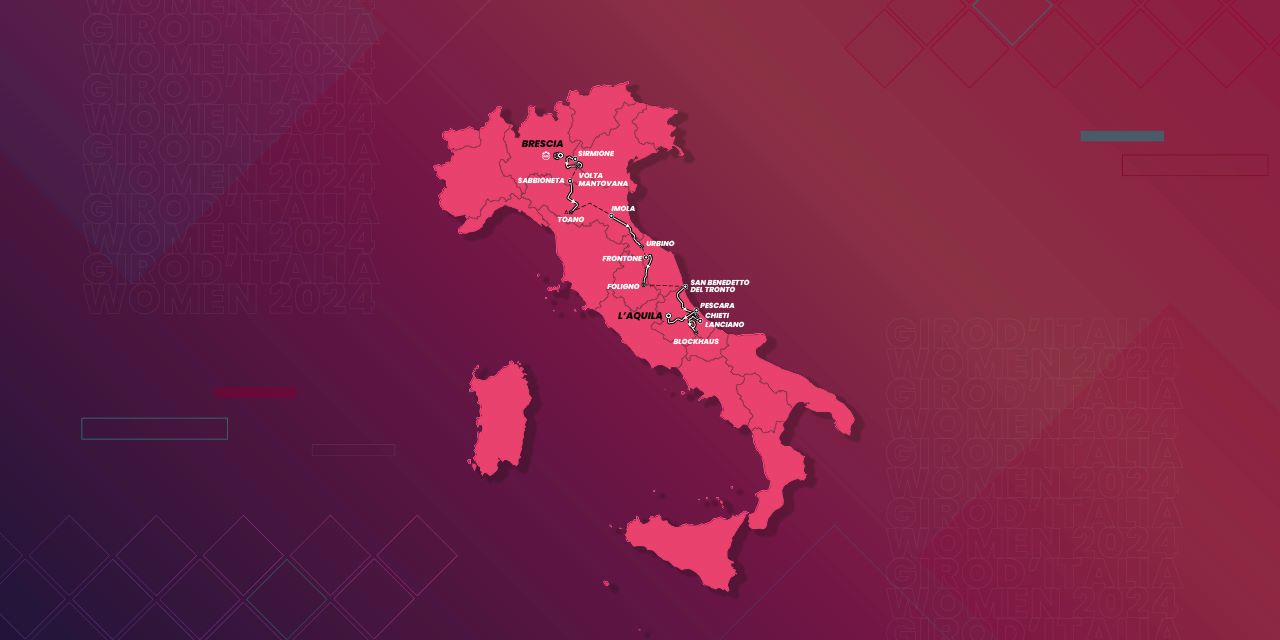 Percorso Giro d'Italia Women RCS