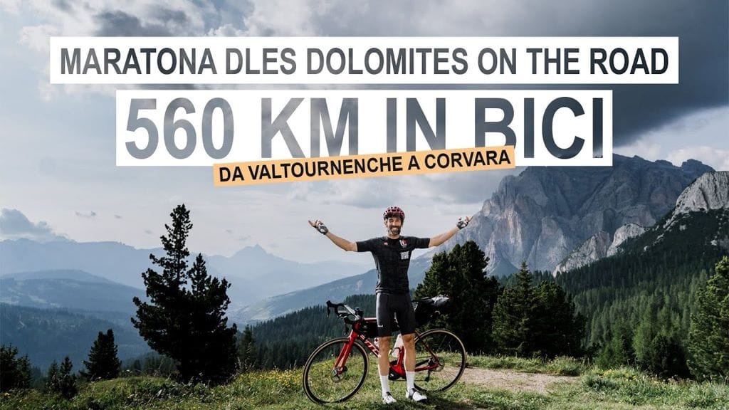 Maratona dles Dolomites con Hervé Barmasse