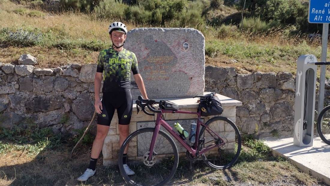 Davide Mazzocco dal Monte Bianco al Mediterraneo in Bici