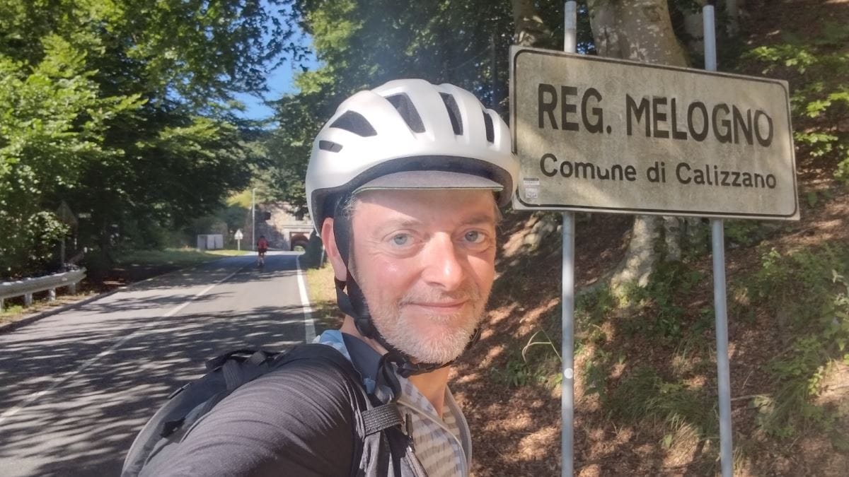 Davide Mazzocco dal Monte Bianco al Mediterraneo in Bici