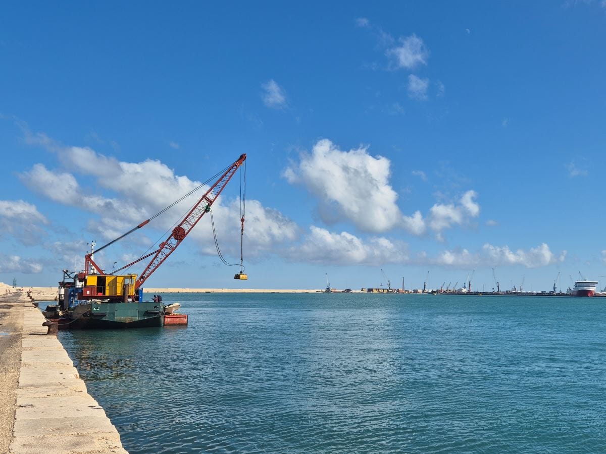 Attività primo campionamento Porto di Bari-molo di San Cataldo /Cozze per ciclabili)