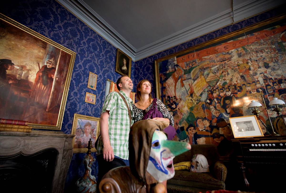 Casa di James Ensor Ostenda © Westtoer