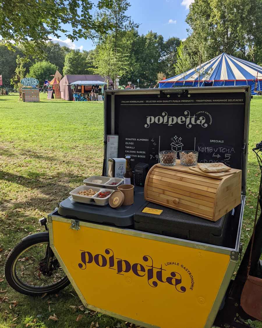 Cargo Bike Gastronomica ad Amsterdam