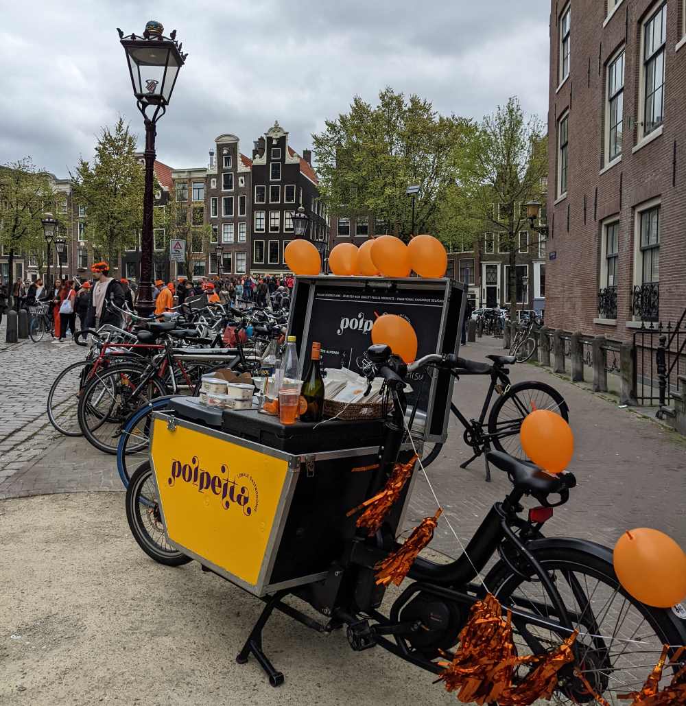 Cargo Bike gastronomica Polpetta Lokale Gastronomie