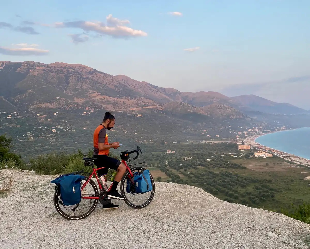 Angelo Lisco in viaggio