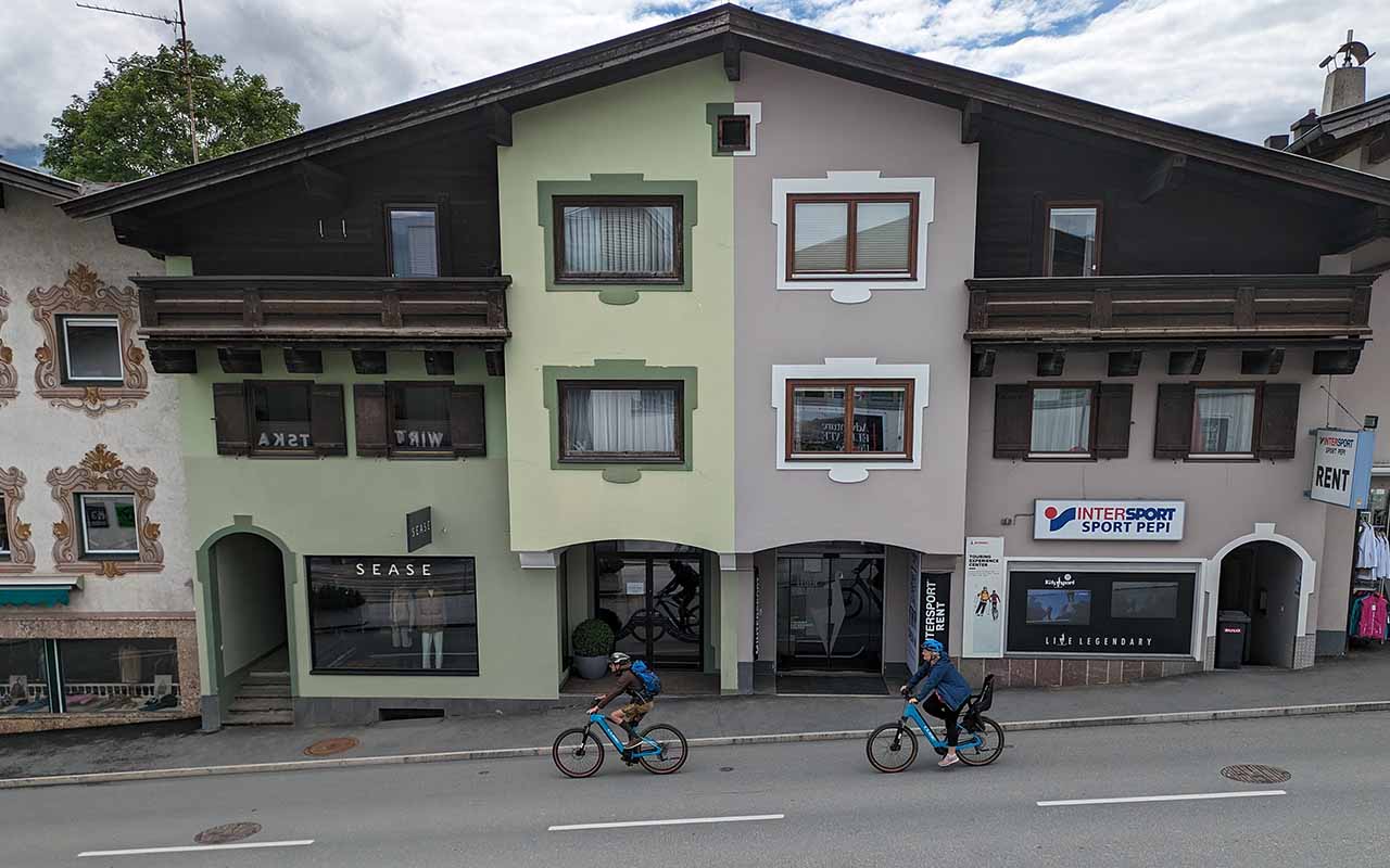 kitzbuhel vacanze in bici
