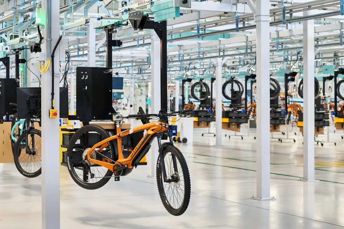 Linea produttiva Bianchi Treviglio