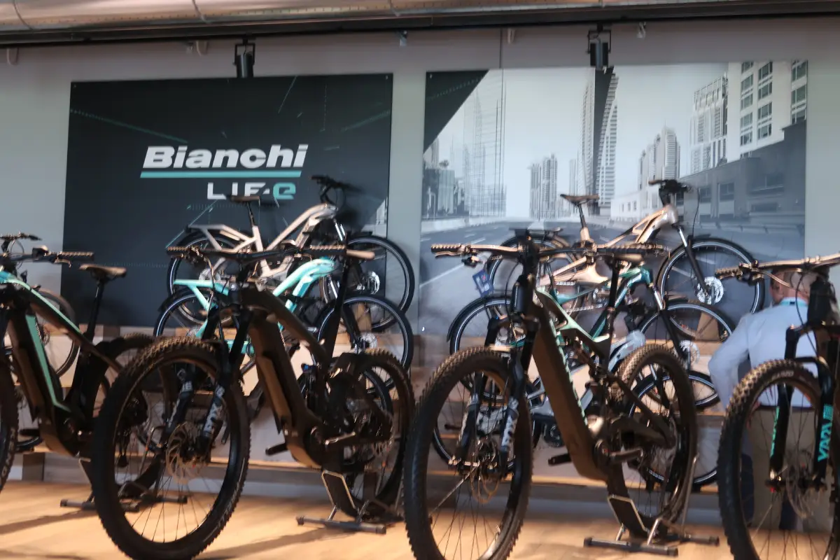 Lo Showroom di Bianchi a Treviglio