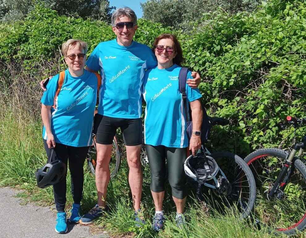 CiclicaMente: 03. I tre infermieri. Da sinistra: Zaira Inserillo, Strato Illiano (Nino) e Tania Pacini