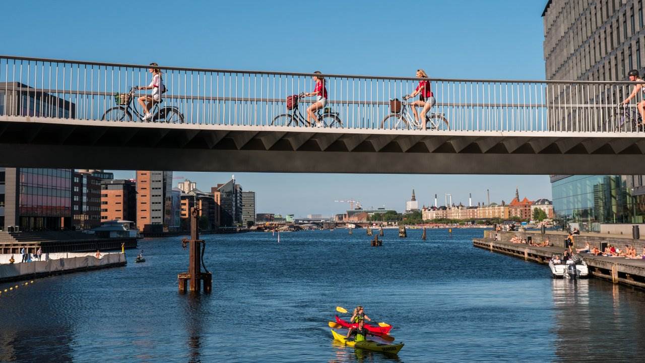 Copenaghen -Cykelslangen crediti Daniel Rasmussen