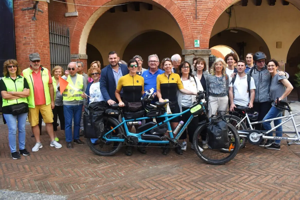 Ragazze in Tandem - foto dal loro account Facebook @Ragazze in-tandem