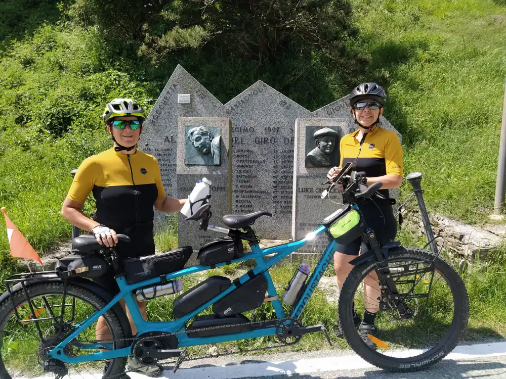 Ragazze in Tandem - foto dal loro account Facebook @Ragazze in-tandem
