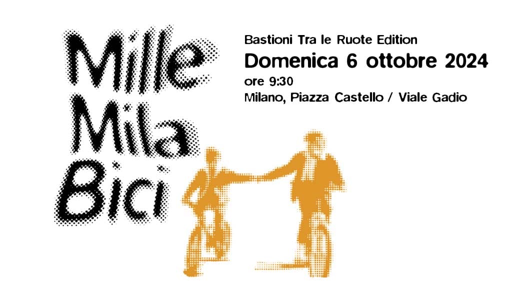 mille mila bici piazza castello milano 2024