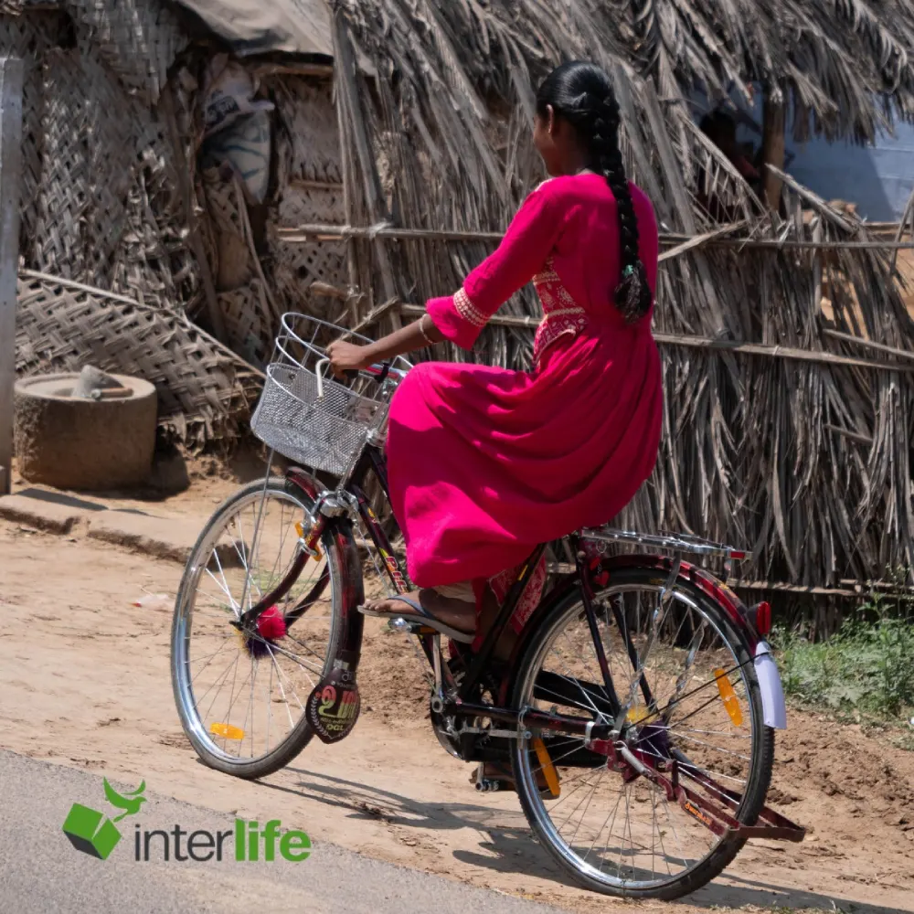 crediti Interlife (Progetto Una Bici per la Scuola) India