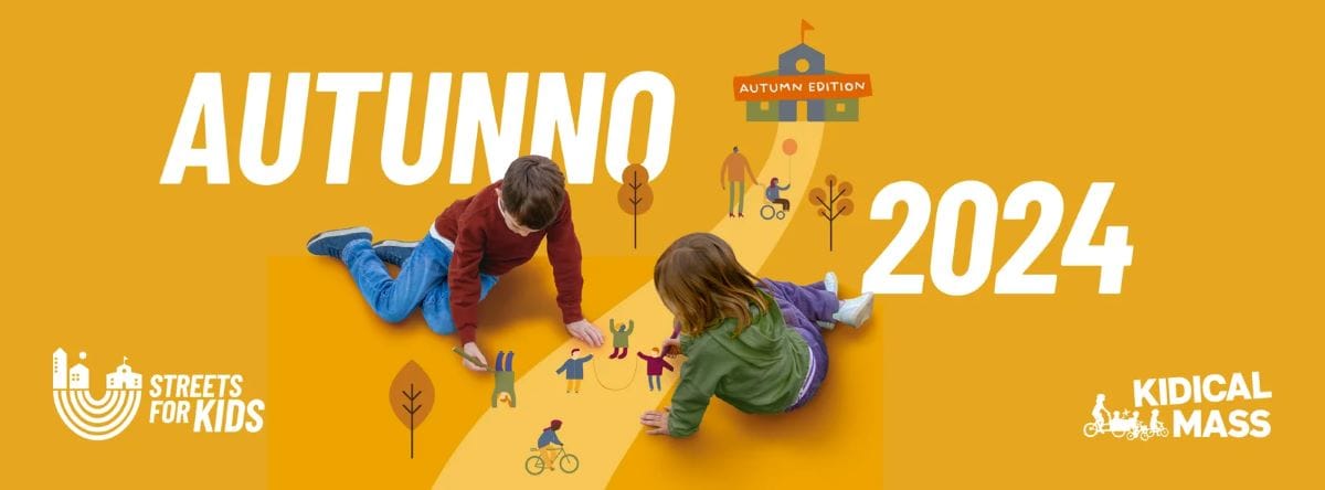 Banner Giornata Streets For Kids Strade Scolastiche