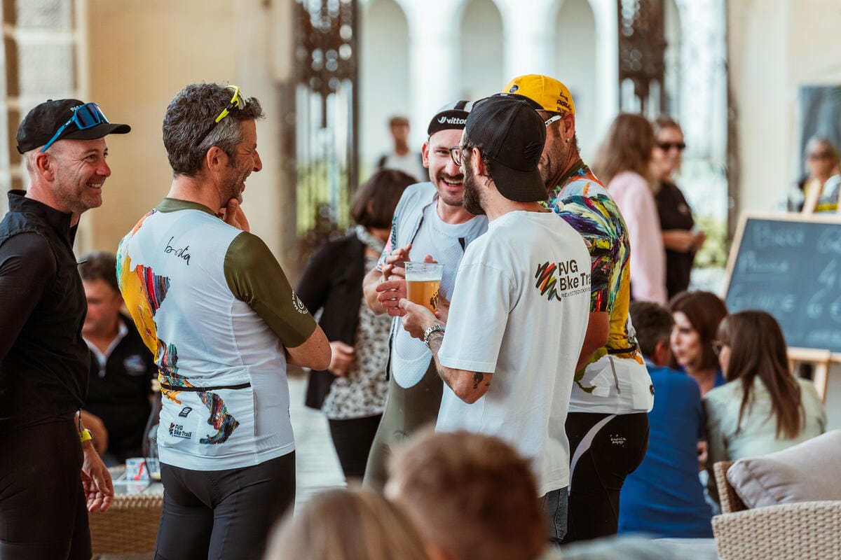 FVG Bike Trail: Party Arrivo