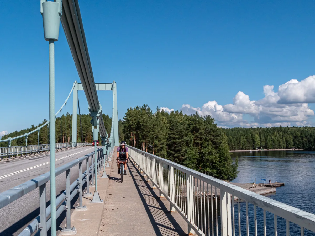 Finlandia bikepacking Silvia Camon