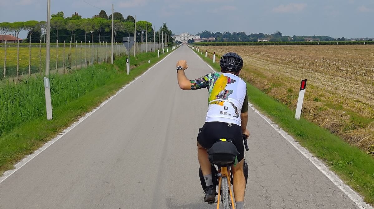 Arrivo a Villa Manin Trail Friuli