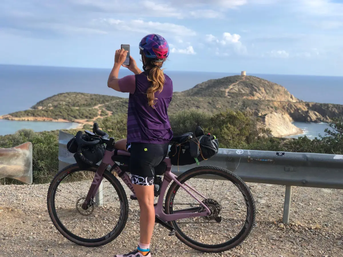 Sardegna in bici, Caterina Zanirato