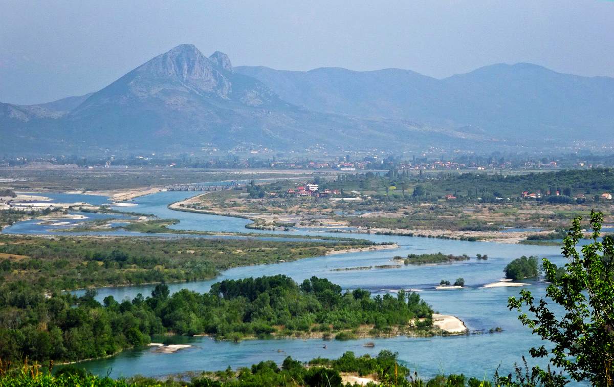 Scutari Albania vista dalla fortezza di rozafa ph Leonardo Barattin