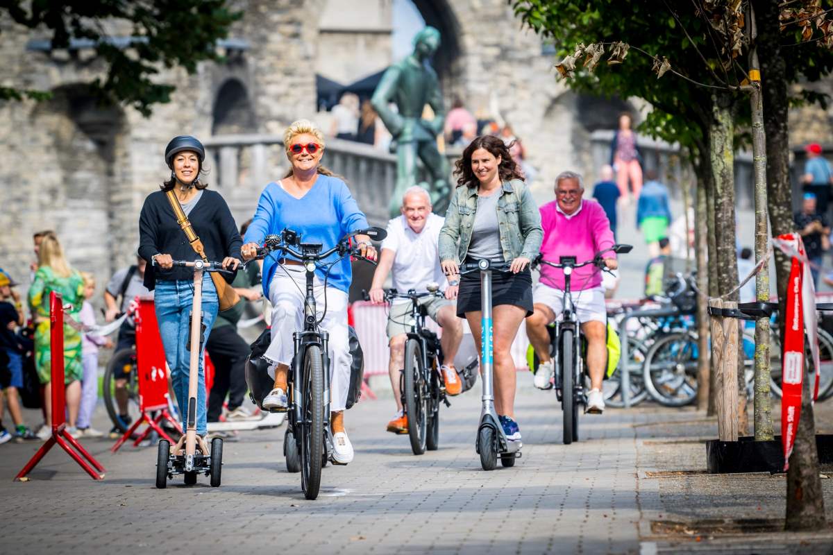 Mobilità sostenibile ad Anversa @slimnaarantwerpen Smart Ways to Antwerp