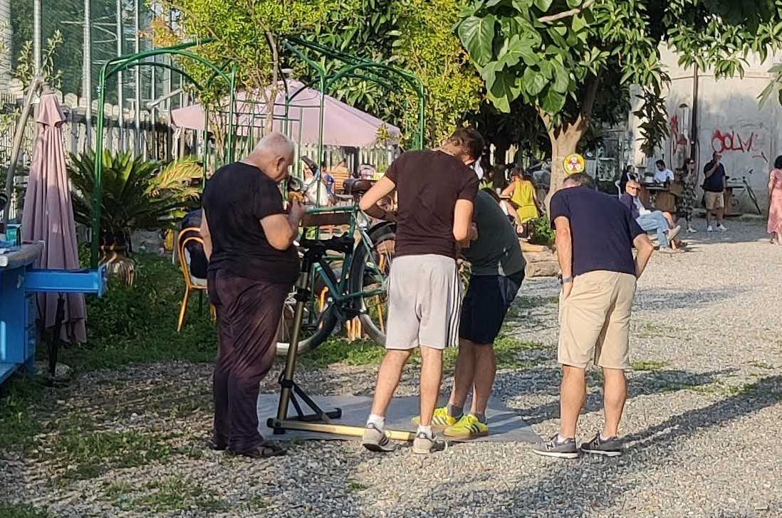 Al lavoro in officina Ciclochard