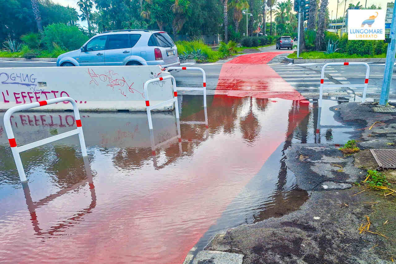 Catania: la nuova ciclabile è da incubo