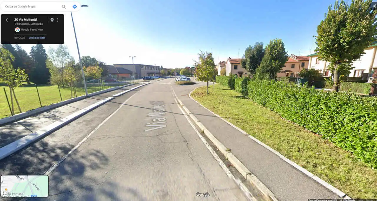 Ciclopedonale Via Matteotti - Villa Guardia (Como)