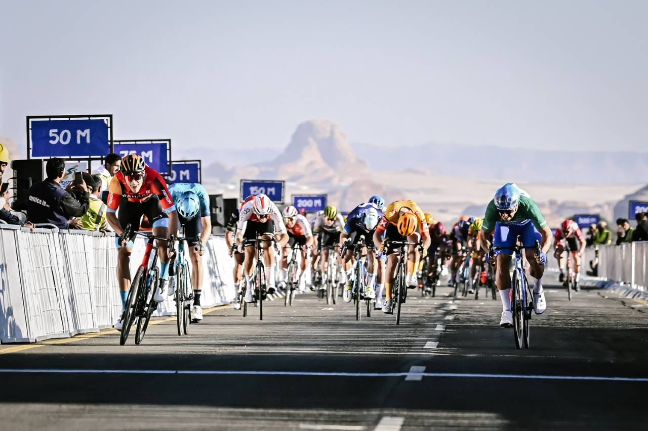 Saudi Tour / AlUla Tour 2023 - Stage 2 - Winter Park / Shalal Sijlyat Rocks (184km) - MILAN Jonathan