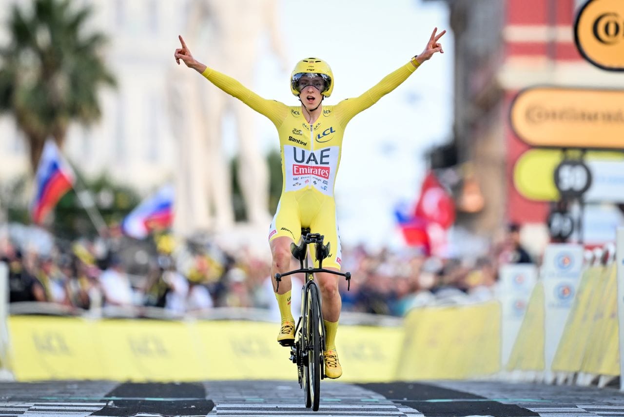 Tadej Pogačar al Tour de France 2024 crediti A.S.O. ph. Billy Ceusters
