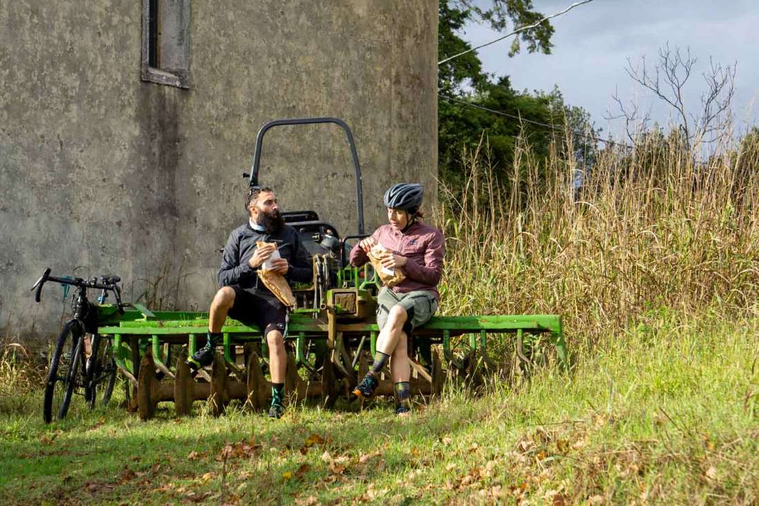 Pausa in Val d'Orcia, crediti Raffaella Cegna