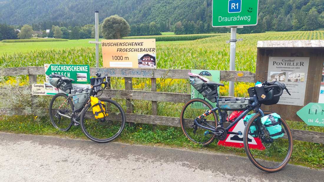 Ciclabile Drava Mirko e Pina_Bici_Austria