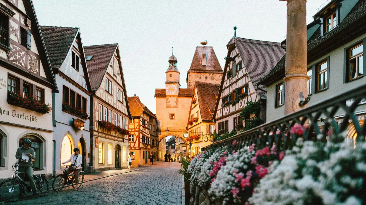 germania in bicicletta